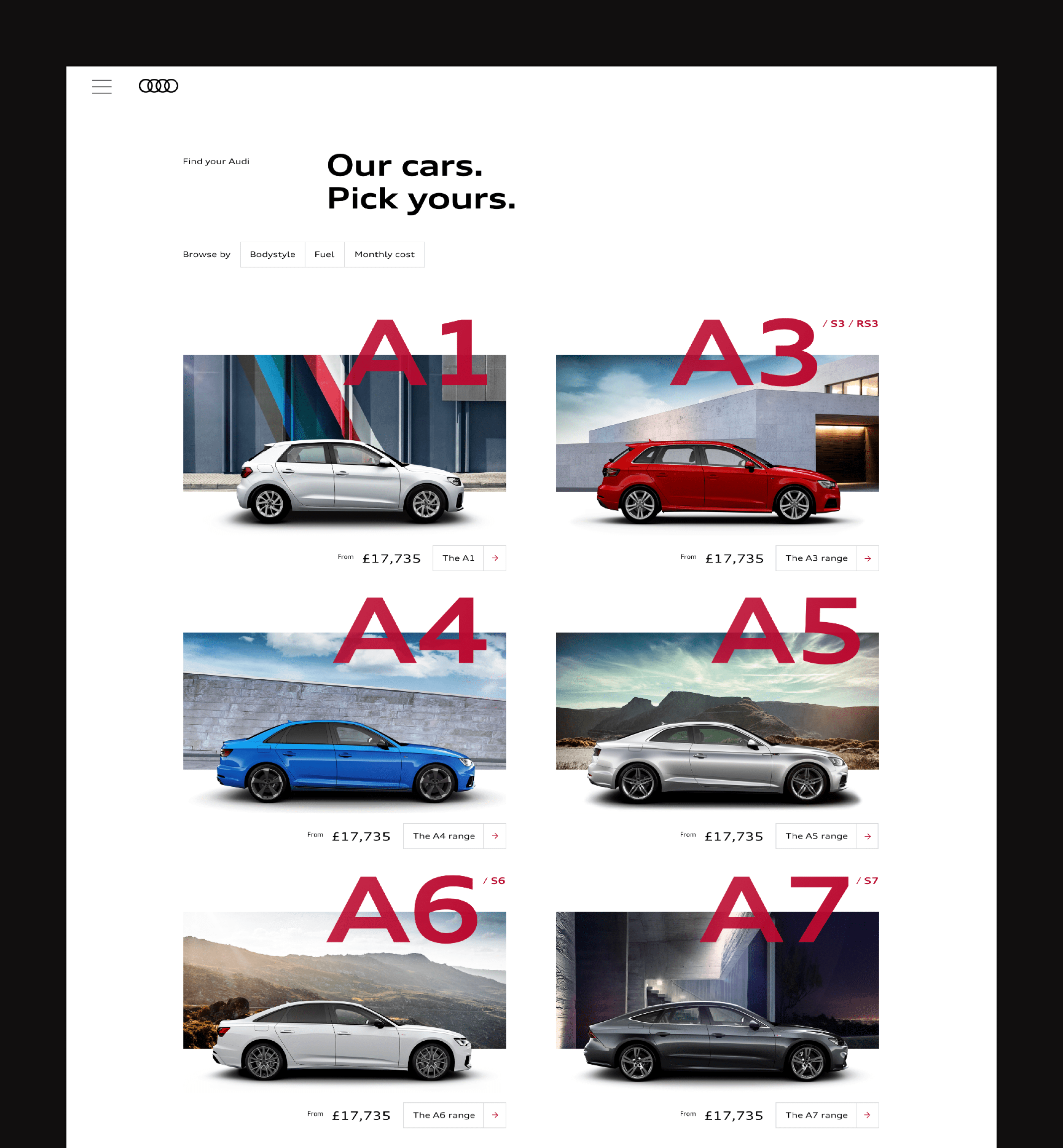 Audi UK brand alignment exploration